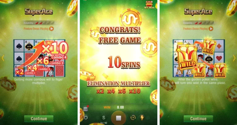 This is the image of Super Ace JILI Slot – A thrilling card-themed slot game with high payouts, wild features, and exciting wins. Play now and test your luck!